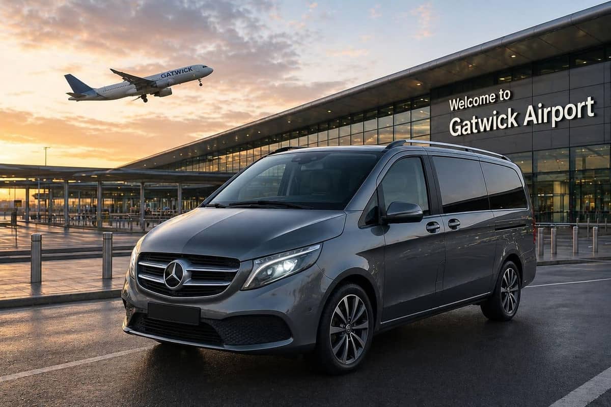 Amersham to Gatwick Airport private hire transfer